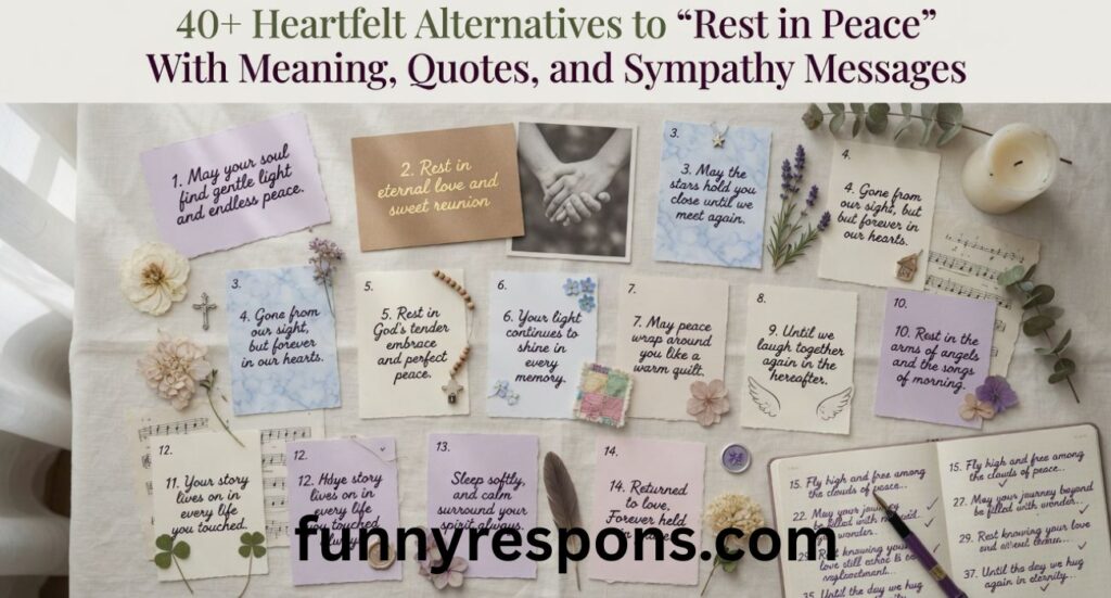 40+ Heartfelt Alternatives to “Rest in Peace” With Meaning, Quotes, and Sympathy Messages