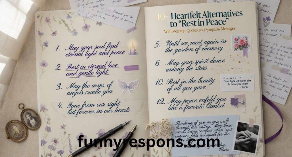40+ Heartfelt Alternatives to “Rest in Peace” With Meaning, Quotes, and Sympathy Messages
