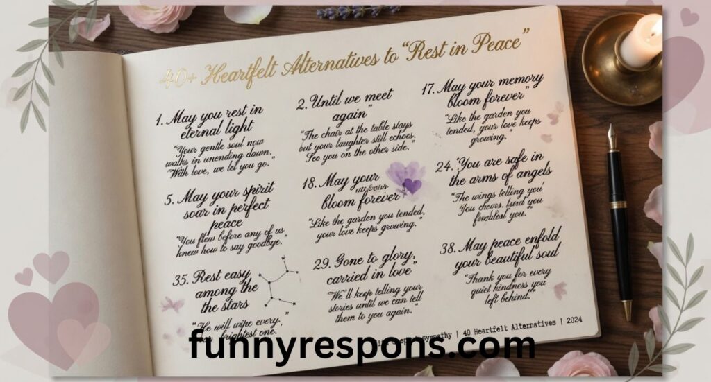 40+ Heartfelt Alternatives to “Rest in Peace” With Meaning, Quotes, and Sympathy Messages