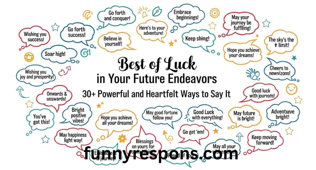 Best of Luck in Your Future Endeavors: 30+ Powerful and Heartfelt Ways to Say It