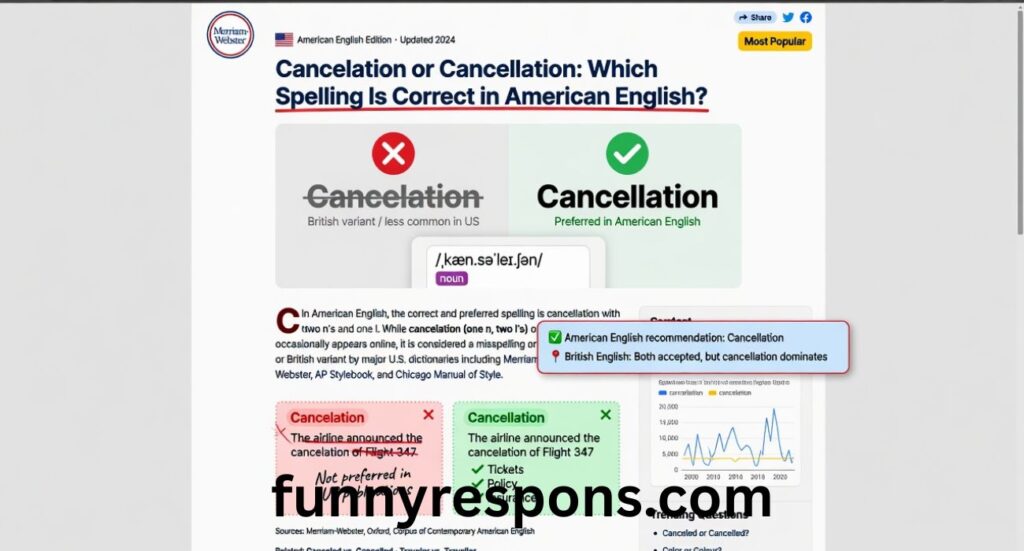 Cancelation or Cancellation: Which Spelling Is Correct in American English?