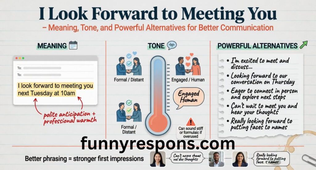 I Look Forward to Meeting You – Meaning, Tone, and Powerful Alternatives for Better Communication