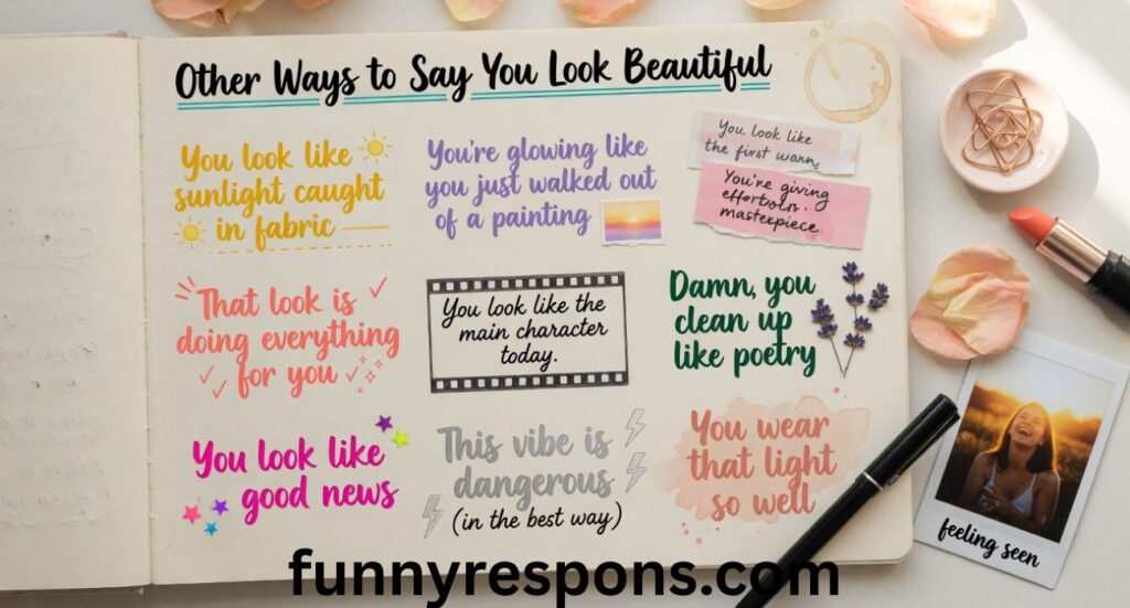 Other Ways to Say You Look Beautiful – Creative Alternatives to “You Look Beautiful” That Feel Natural and Fresh