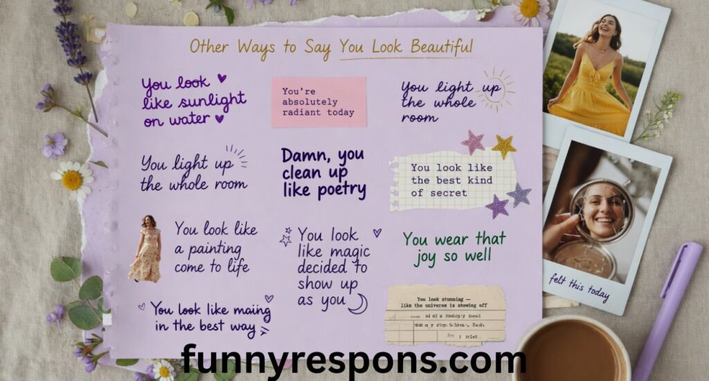 Other Ways to Say You Look Beautiful – Creative Alternatives to “You Look Beautiful” That Feel Natural and Fresh