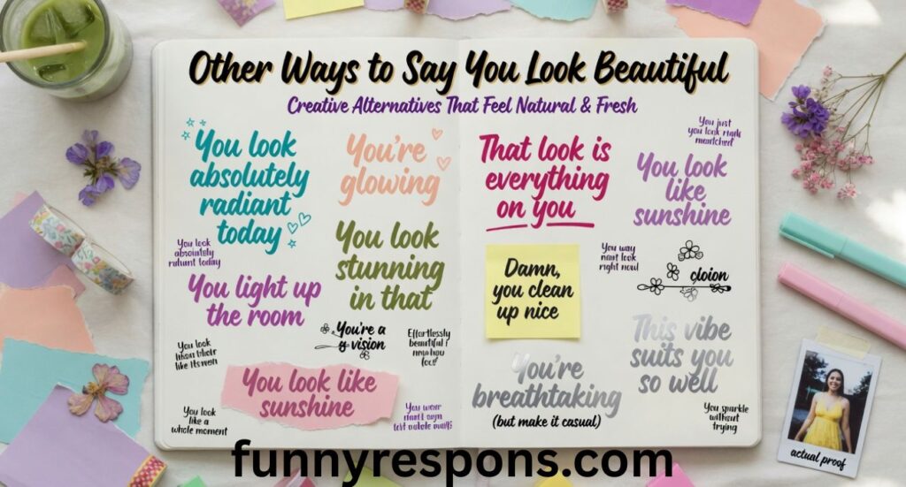 Other Ways to Say You Look Beautiful – Creative Alternatives to “You Look Beautiful” That Feel Natural and Fresh