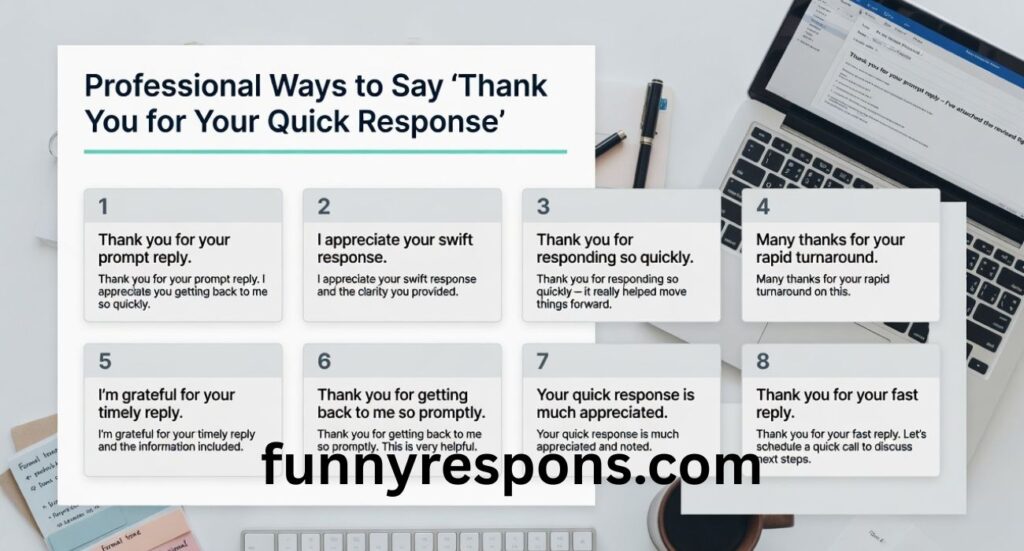 35 Professional Ways to Say “Thank You for Your Quick Response” in Emails and Messages