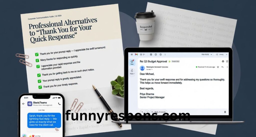 35 Professional Ways to Say “Thank You for Your Quick Response” in Emails and Messages