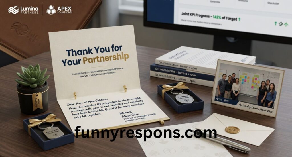 Thank You for Partnership: 35 Meaningful Ways to Show Professional Appreciation