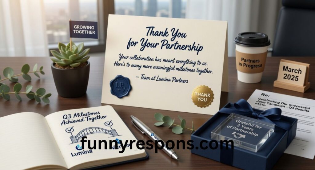 Thank You for Partnership: 35 Meaningful Ways to Show Professional Appreciation