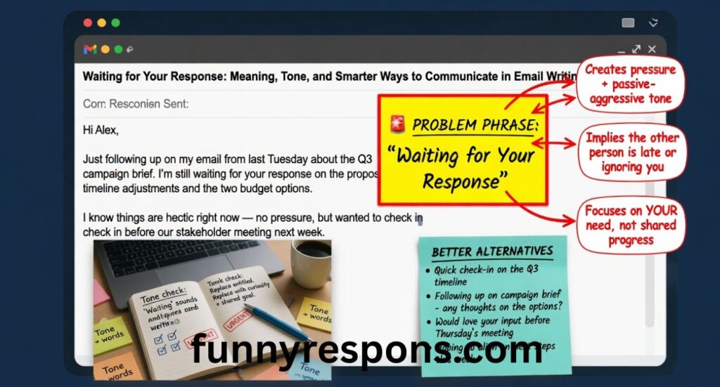 Waiting for Your Response: Meaning, Tone, and Smarter Ways to Communicate in Email Writing