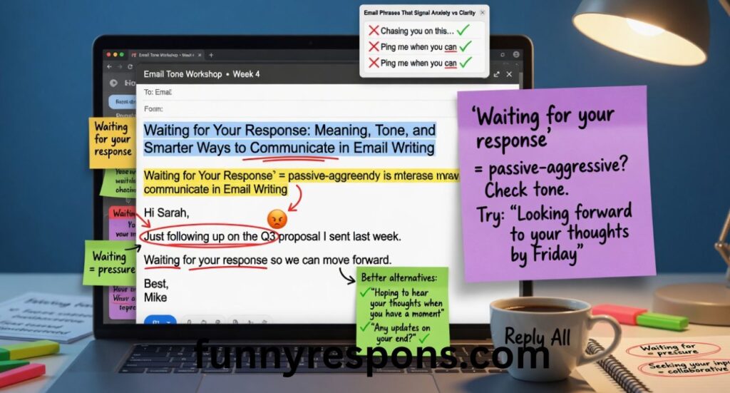 Waiting for Your Response: Meaning, Tone, and Smarter Ways to Communicate in Email Writing