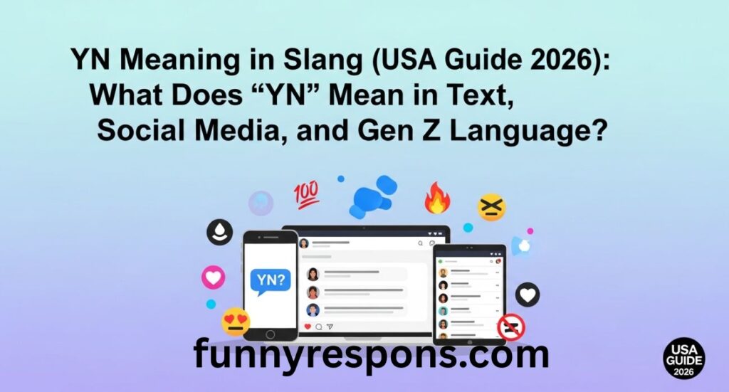 YN Meaning in Slang (USA Guide 2026): What Does “YN” Mean in Text, Social Media, and Gen Z Language?