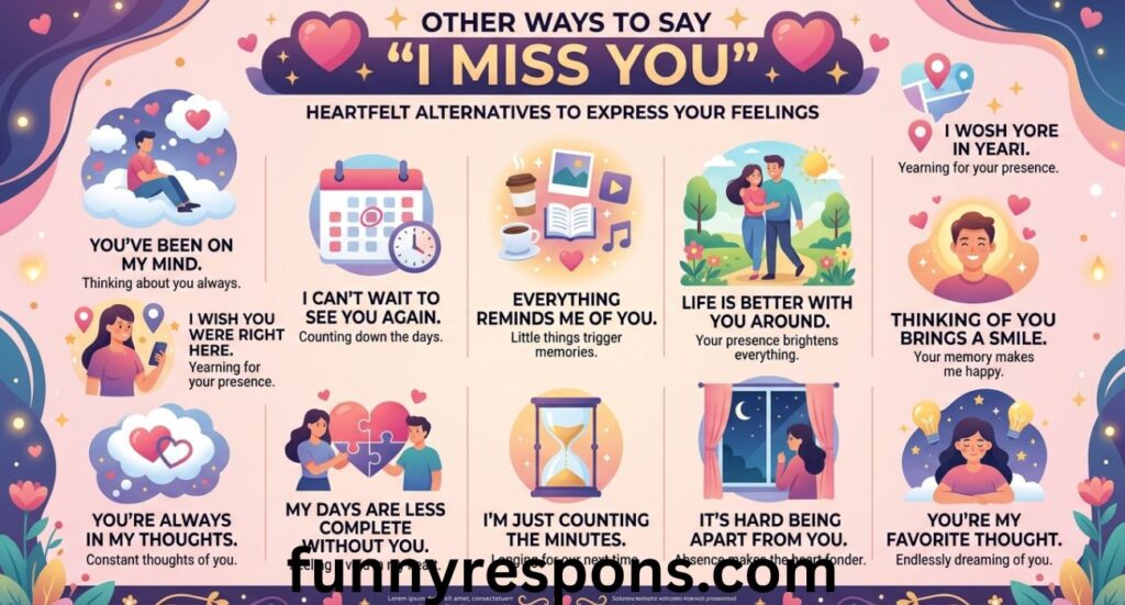 35 Other Ways to Say “I Miss You” – Heartfelt Alternatives to Express Your Feelings