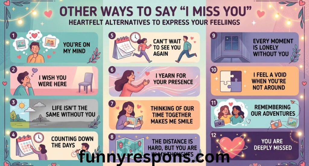 35 Other Ways to Say “I Miss You” – Heartfelt Alternatives to Express Your Feelings