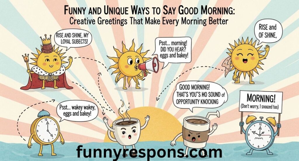 Funny and Unique Ways to Say Good Morning: 35 Creative Greetings That Make Every Morning Better
