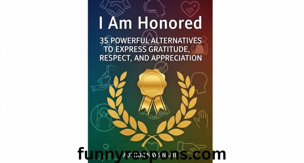 I Am Honored: 35 Powerful Alternatives to Express Gratitude, Respect, and Appreciation