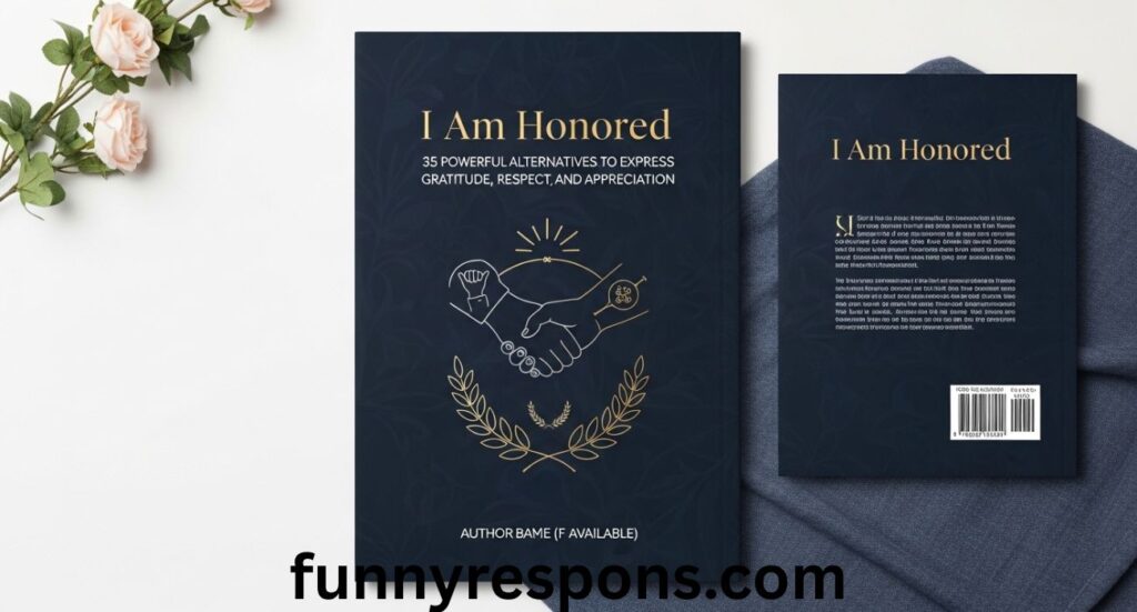 I Am Honored: 35 Powerful Alternatives to Express Gratitude, Respect, and Appreciation