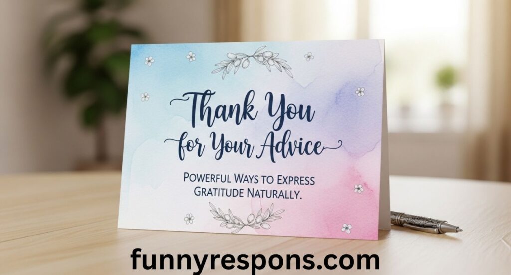 Thank You for Your Advice: 35 Powerful Ways to Express Gratitude Naturally