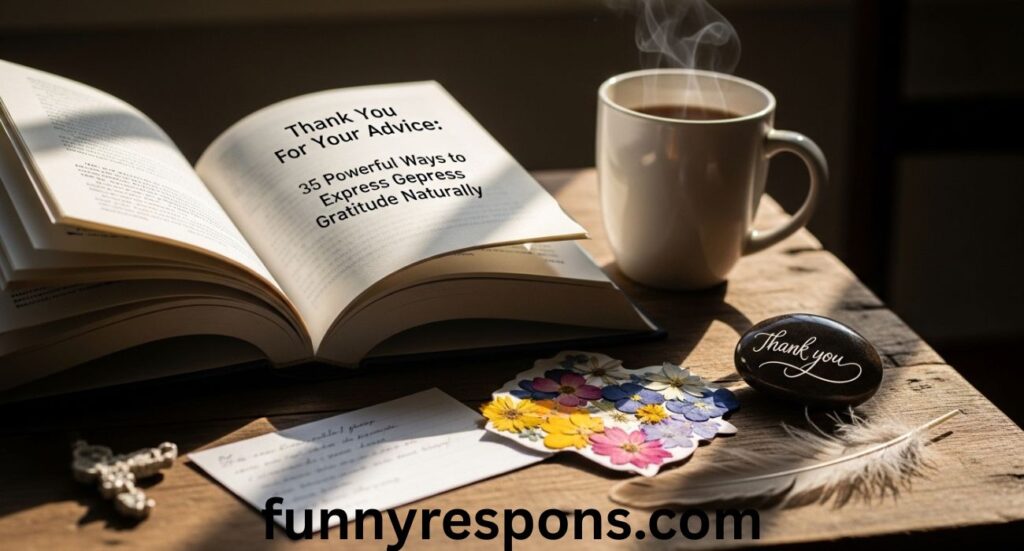 Thank You for Your Advice: 35 Powerful Ways to Express Gratitude Naturally