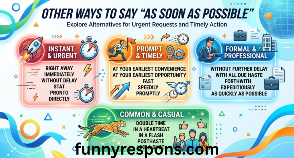 Other Ways to Say As Soon As Possible: 40 Polite and Professional Alternatives
