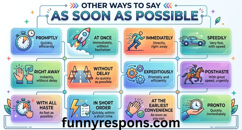 Other Ways to Say As Soon As Possible: 40 Polite and Professional Alternatives