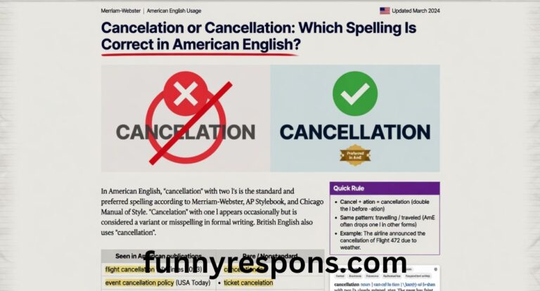 Cancelation or Cancellation: Which Spelling Is Correct in American English?