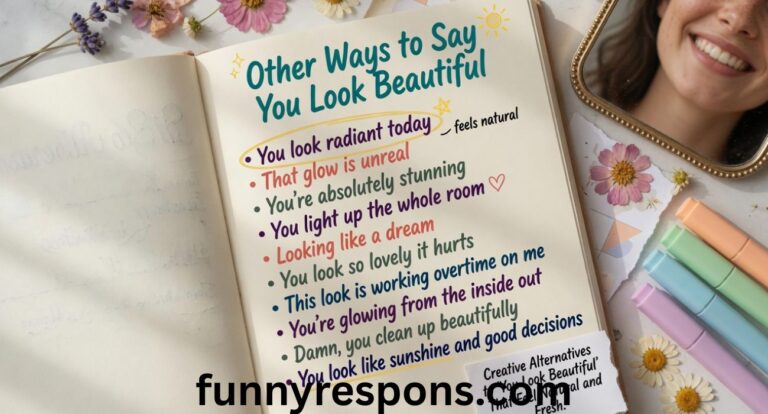 Other Ways to Say You Look Beautiful – Creative Alternatives to “You Look Beautiful” That Feel Natural and Fresh