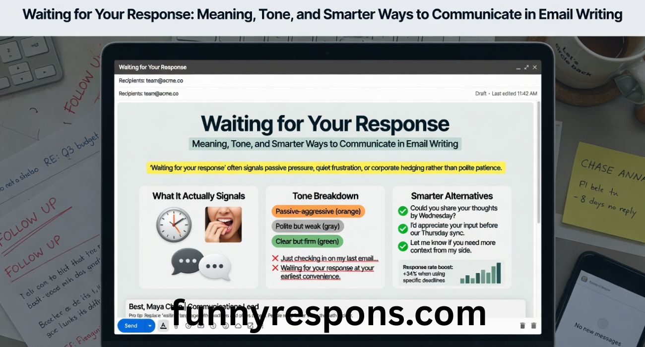 Waiting for Your Response: Meaning, Tone, and Smarter Ways to Communicate in Email Writing
