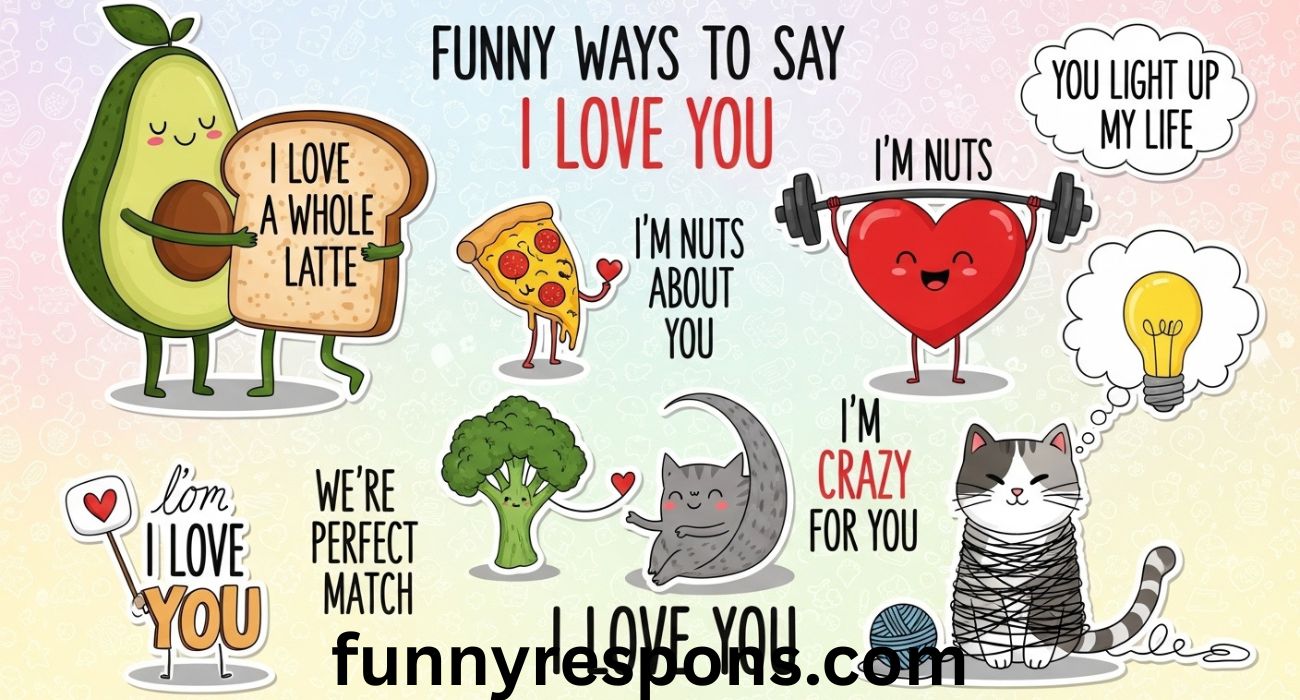 Funny Ways to Say I Love You: 35 Creative, Cute, and Funny Alternatives That Make Relationships More Fun