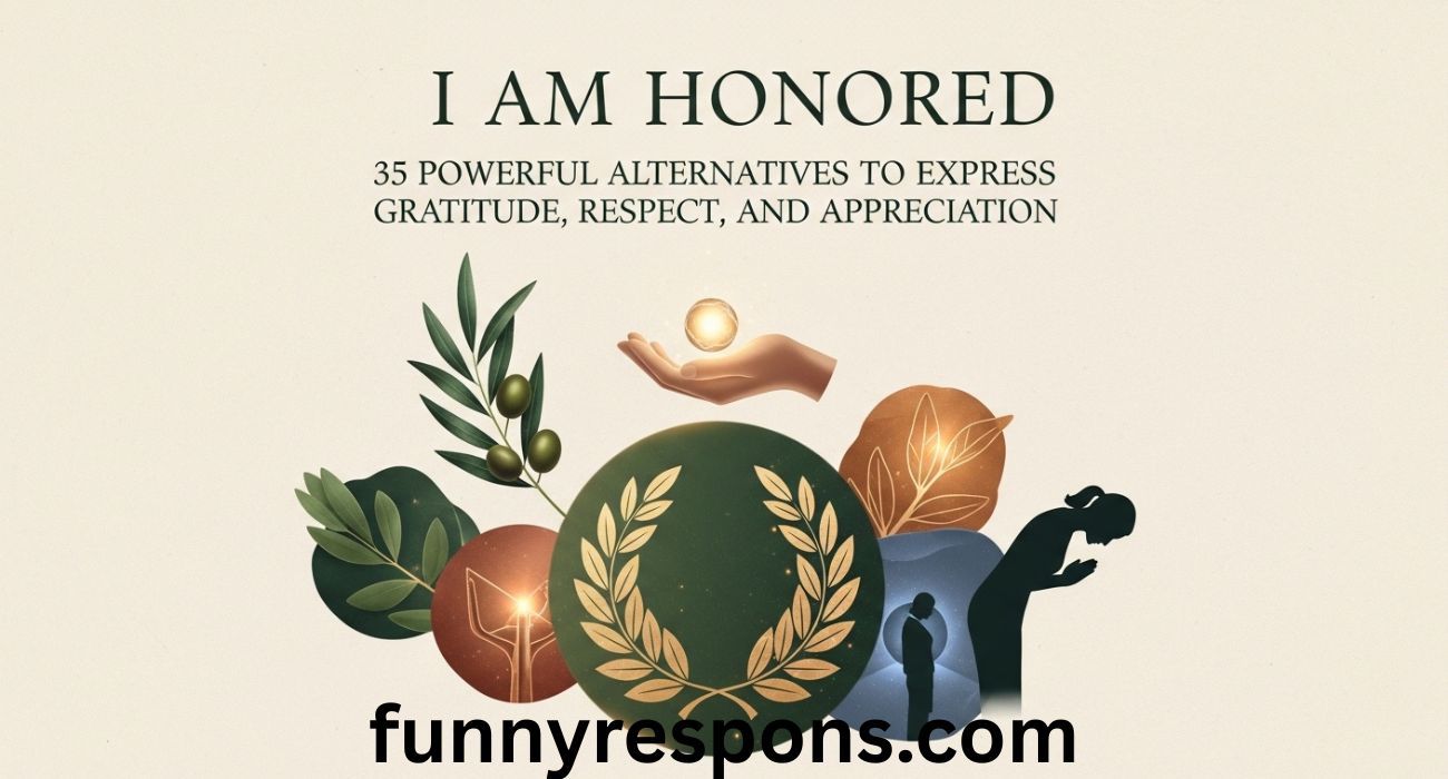 I Am Honored: 35 Powerful Alternatives to Express Gratitude, Respect, and Appreciation