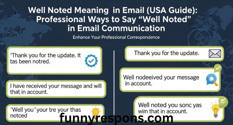 Well Noted Meaning in Email (USA Guide): Professional Ways to Say “Well Noted” in Email Communication